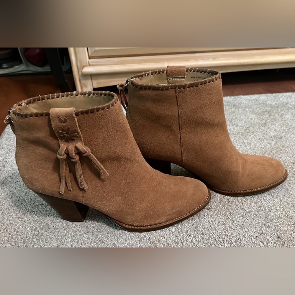 Jack Rogers Greer suede boots